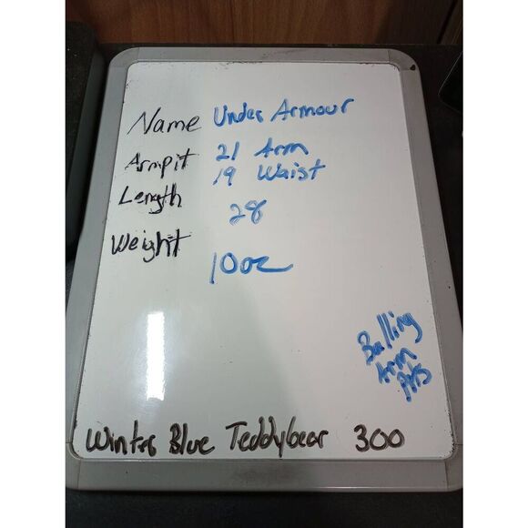 Under Armour Shirt Ladies Medium Teal Plaid Button Front Long Sleeve Flannel Gor - Picture 9 of 9